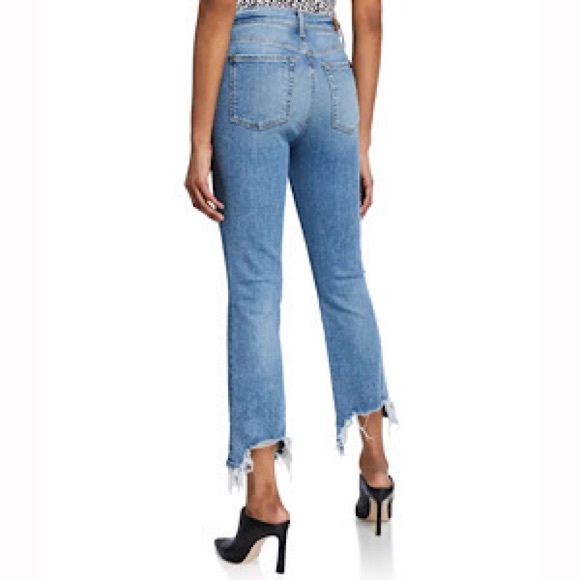 “NEW” 7 For All Mankind High-Rise Slim Kick Jean - Picture 2 of 7